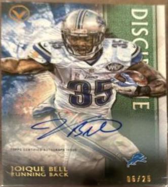 Joique Bell [Autograph Discipline] #154