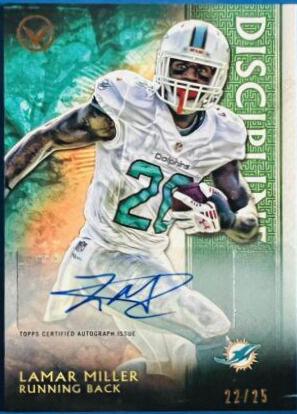 Lamar Miller [Autograph Discipline] #108