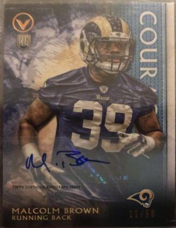 Malcolm Brown [Autograph Courage] #104
