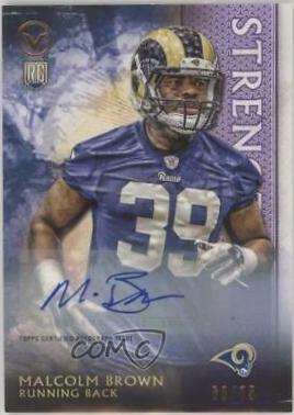 Malcolm Brown [Autograph Strength] #104