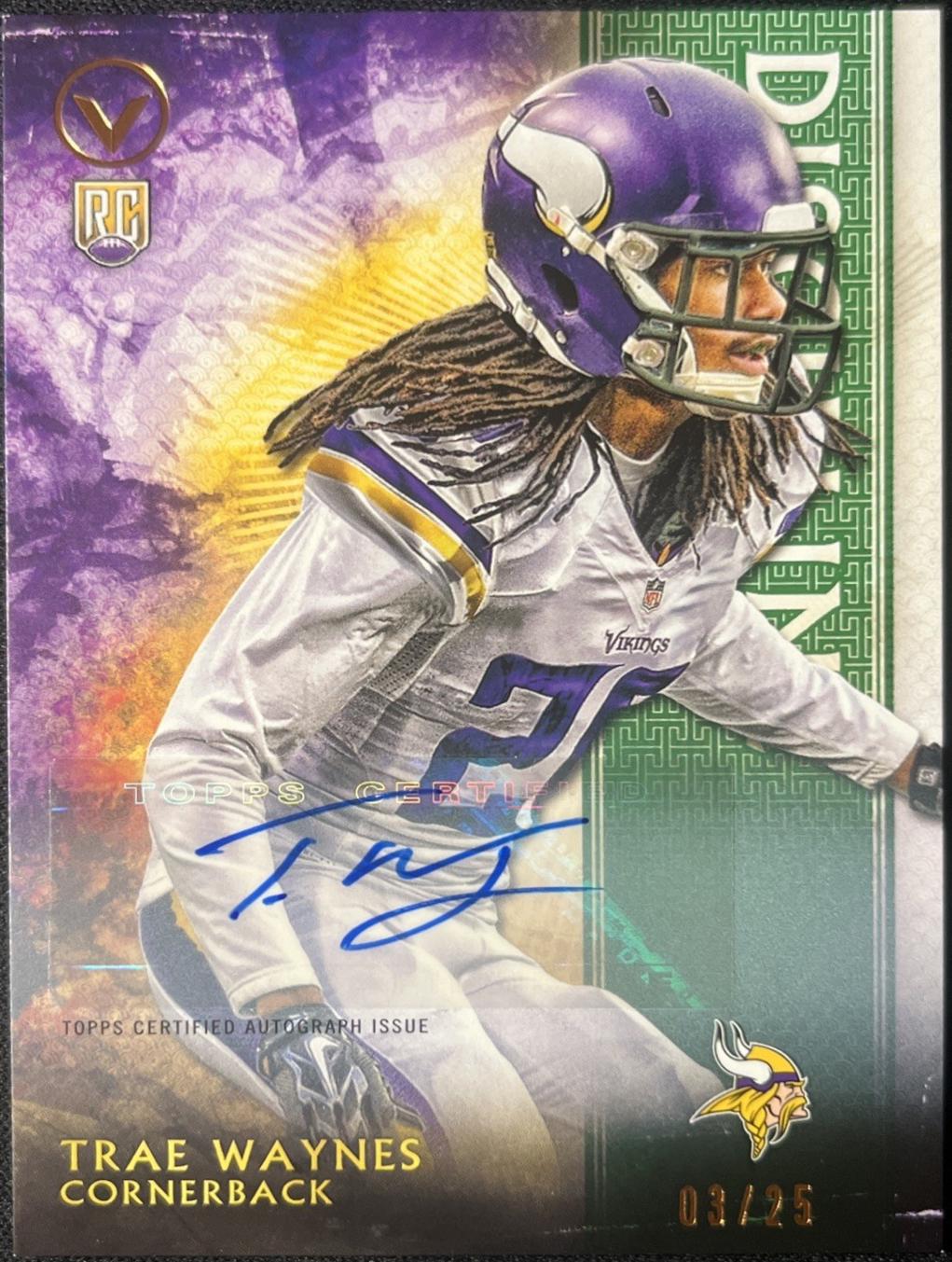 Trae Waynes [Autograph Discipline] #97