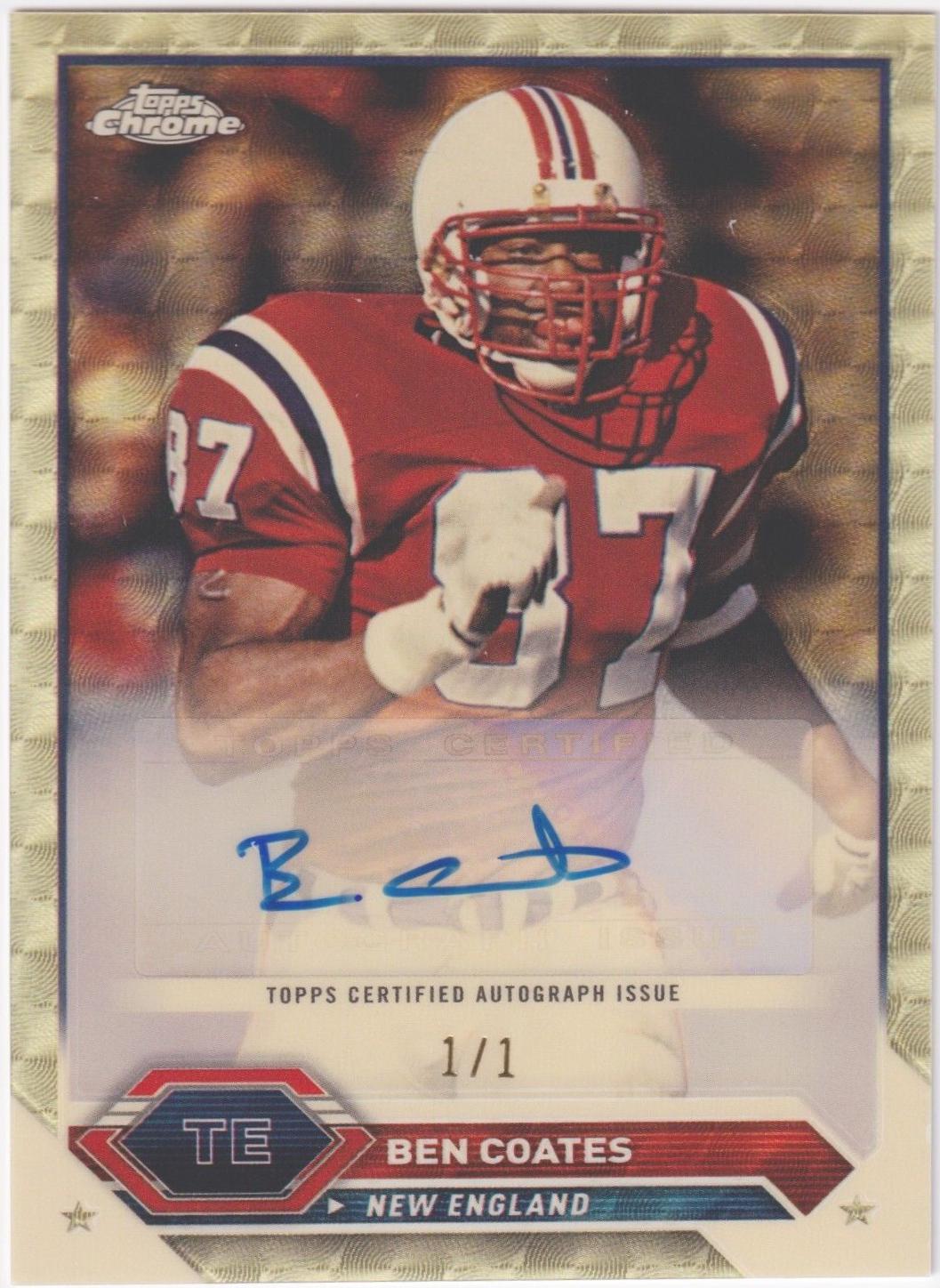 Ben Coates [Superfractor] #TCA-BC