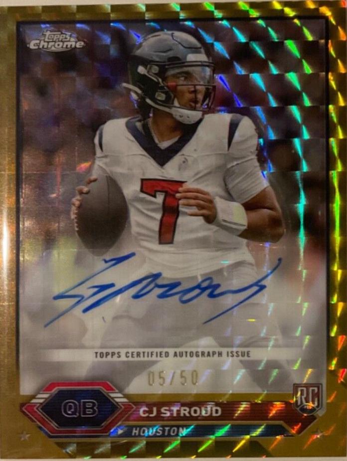 CJ Stroud [Geometric Gold] #TCA-CS