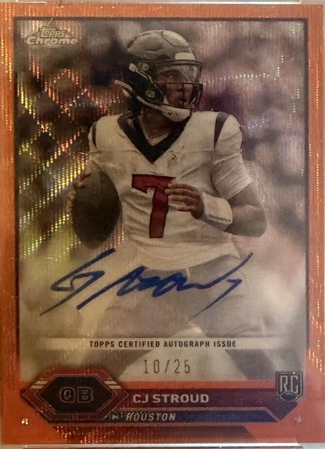 CJ Stroud [Orange Refractor] #TCA-CS