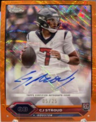 CJ Stroud [Orange Wave Refractor] #TCA-CS