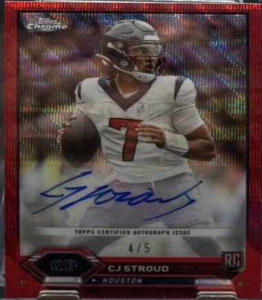 CJ Stroud [Red Wave Refractor] #TCA-CS
