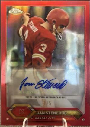 Jan Stenerud [Red Refractor] #TCA-JS