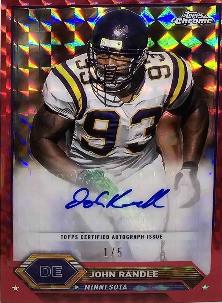 John Randle [Geometric Red] #TCA-JRA