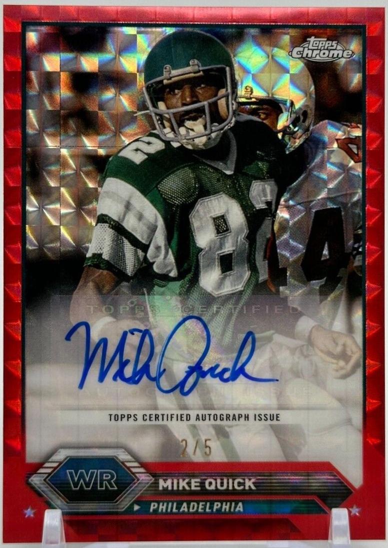 Mike Quick [Geometric Red] #TCA-MQ