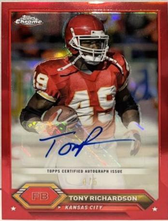 Tony Richardson [Red Refractor] #TCA-TR