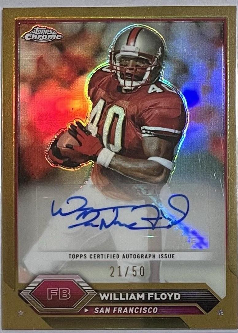 William Floyd [Gold Refractor] #TCA-WF