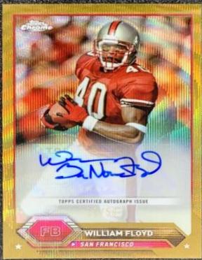 William Floyd [Gold Wave Refractor] #TCA-WF
