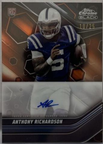 Anthony Richardson [Orange Refractor] #TCBA-AR