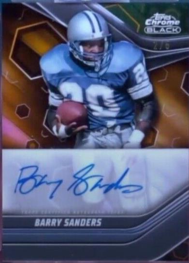 Barry Sanders [Red Refractor] #TCBA-BS