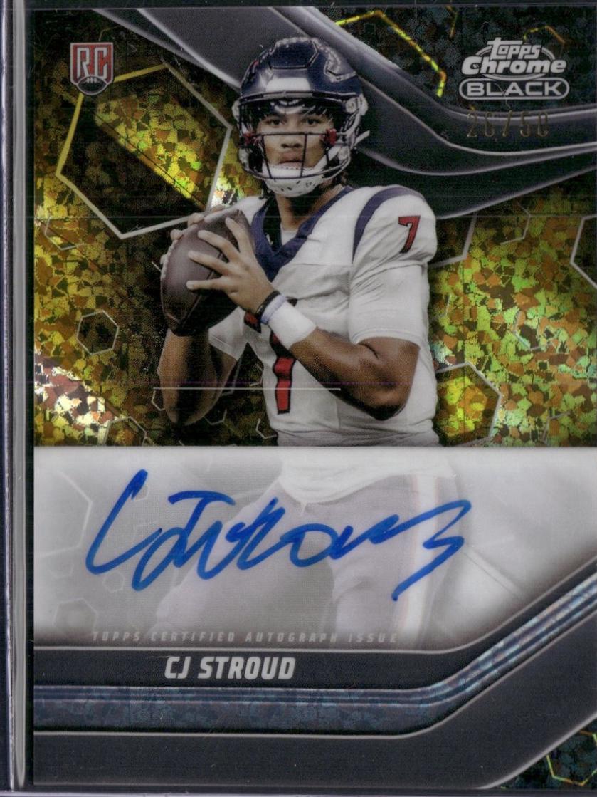 CJ Stroud [Gold Refractor] #TCBA-CS