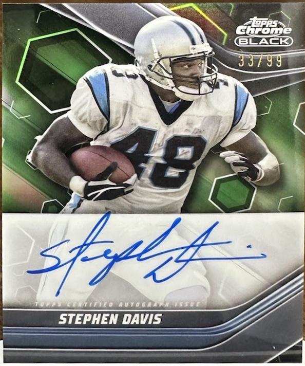 Stephen Davis [Green Refractor] #TCBA-SD