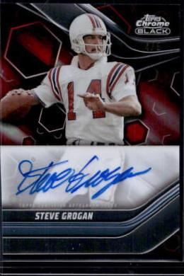 Steve Grogan [Red Refractor] #TCBA-SGR
