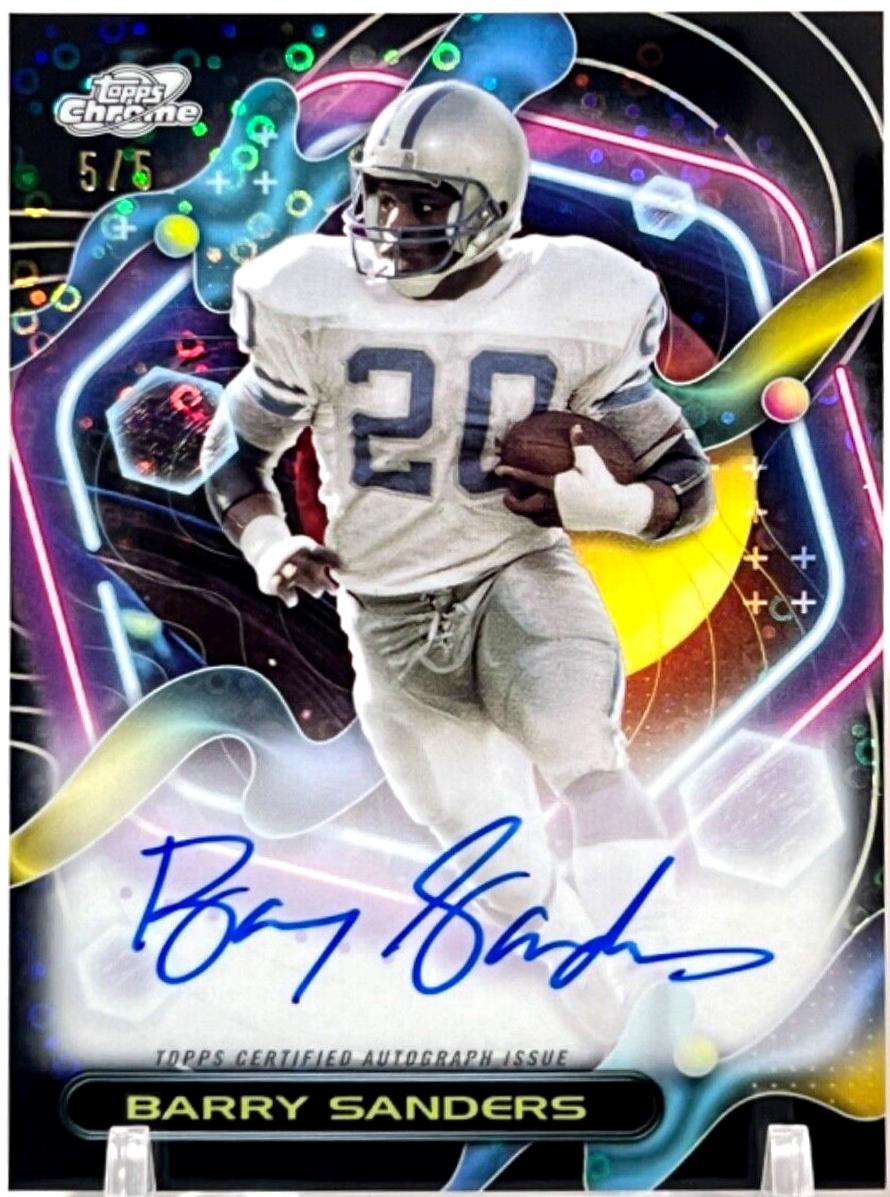 Barry Sanders [Red Flare] #CCA-BS