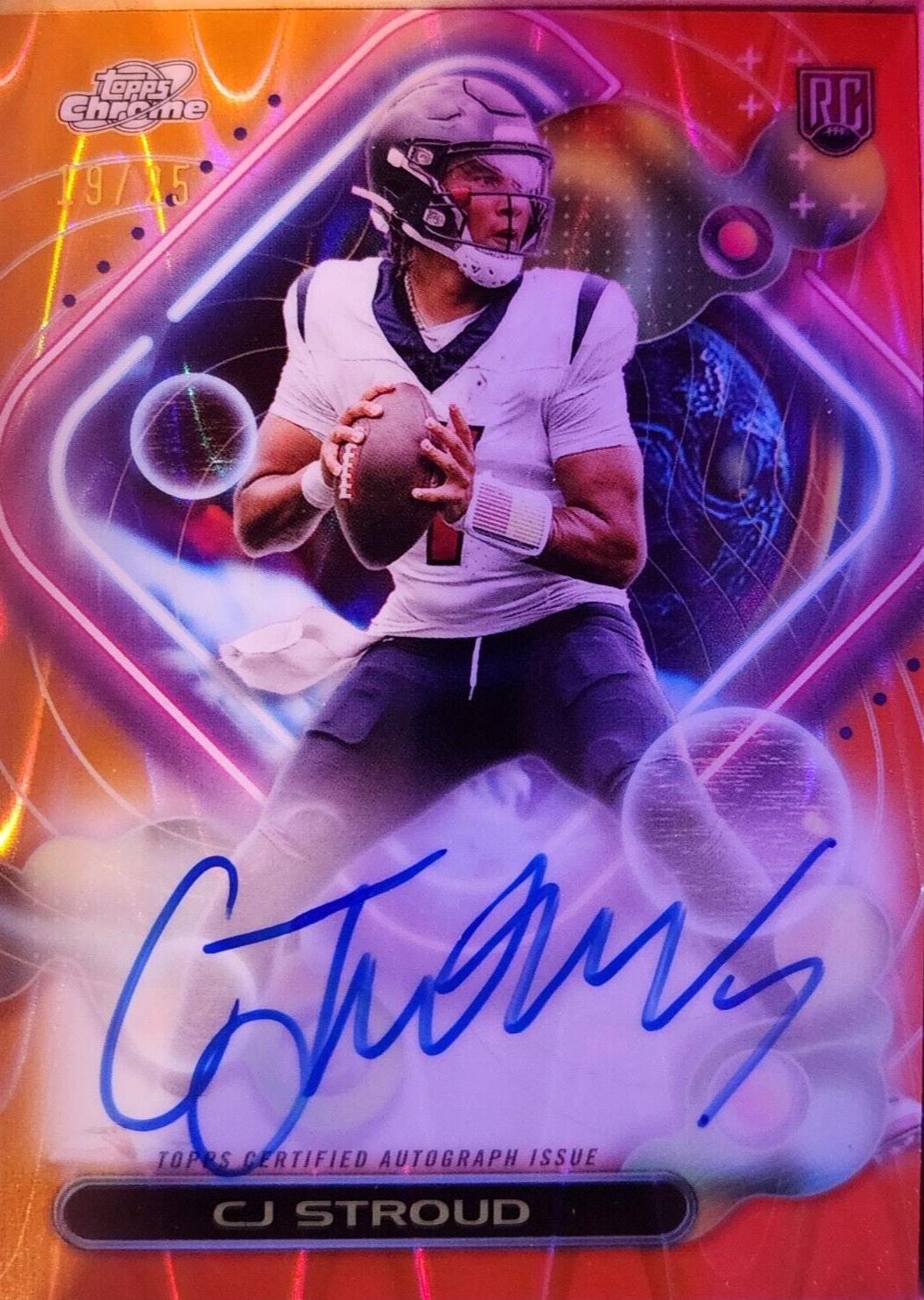 CJ Stroud [Orange Galactic] #CCA-CS