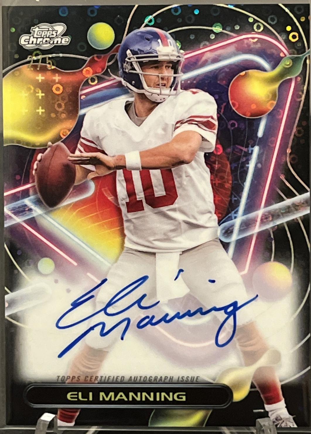 Eli Manning [Black Eclipse] #CCA-EM