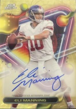 Eli Manning [Superfractor] #CCA-EM