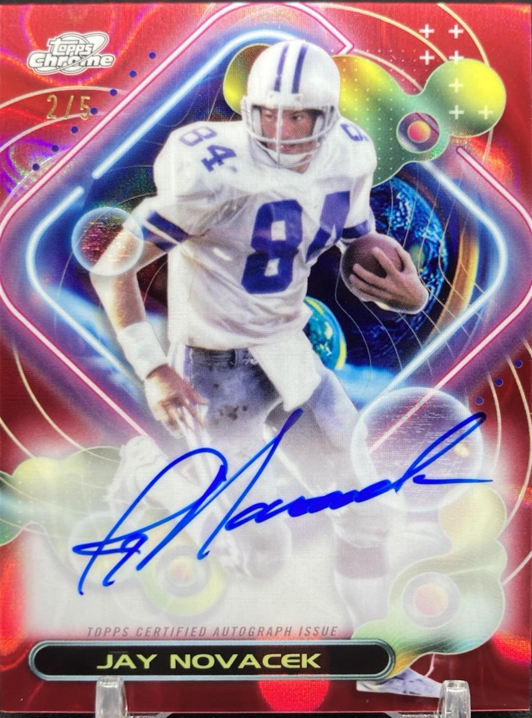 Jay Novacek [Red Flare] #CCA-JN