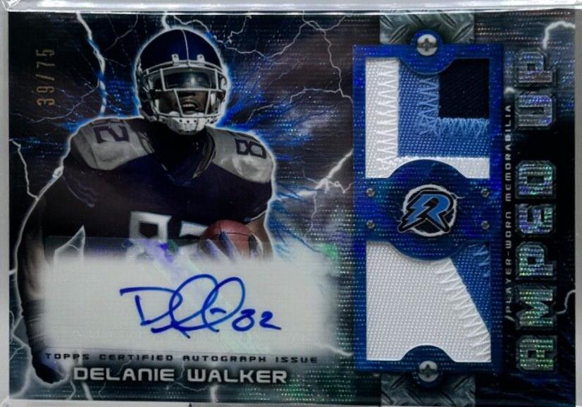Delanie Walker [Blue Surge Patch] #RAUPA-DW