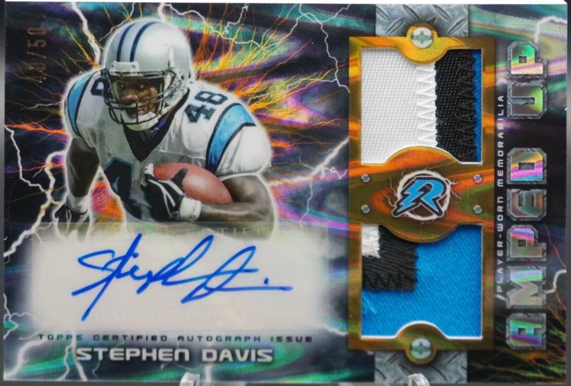 Stephen Davis [Gold Power Surge Patch] #RAUPA-SD