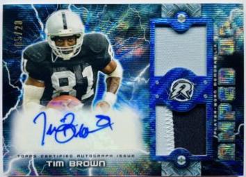Tim Brown [Lime Green Power Surge Patch] #RAUPA-TB
