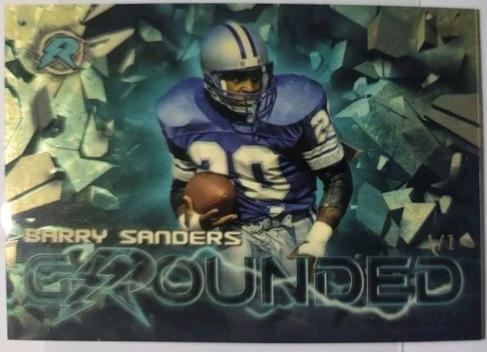 Barry Sanders [Superfractor] #RG-6