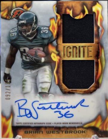 Brian Westbrook [White Surge] #RIRPA-BW