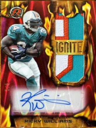 Ricky Williams [Red Power Surge Patch] #RIRPA-RW