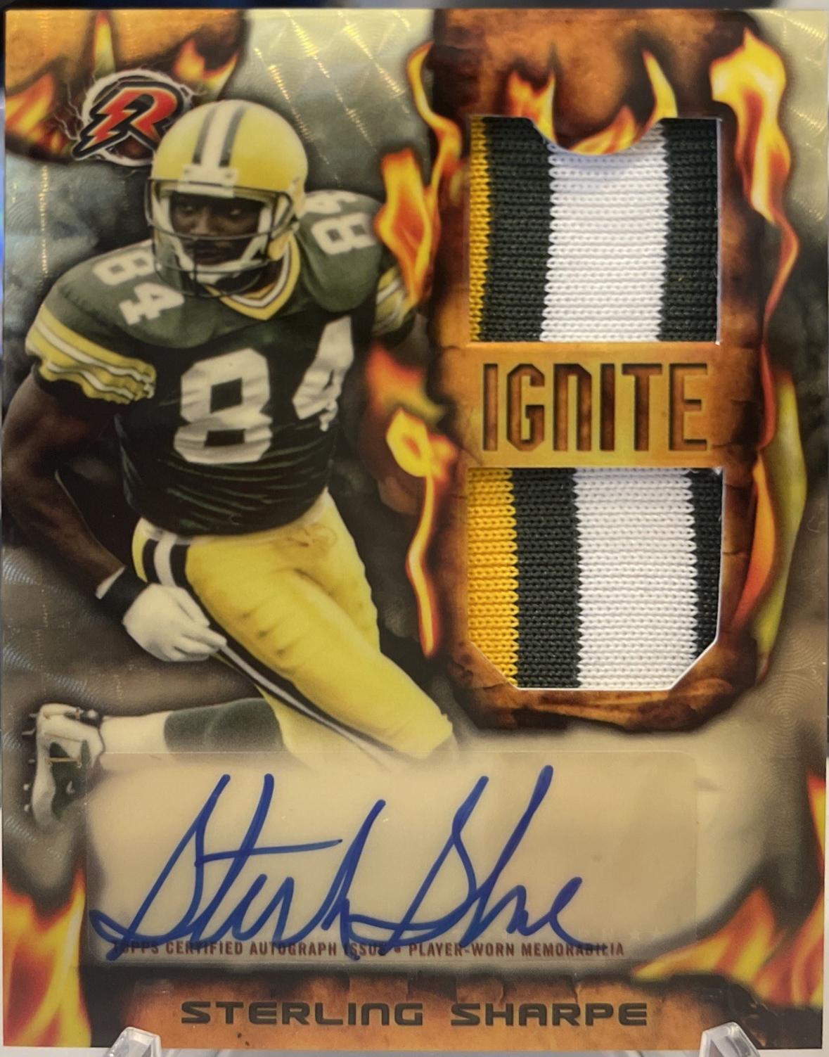 Sterling Sharpe [Superfractor Power Surge Patch] #RIRPA-SS