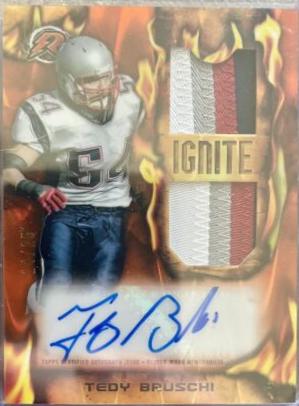 Tedy Bruschi [Orange Power Surge Patch] #RIRPA-TB