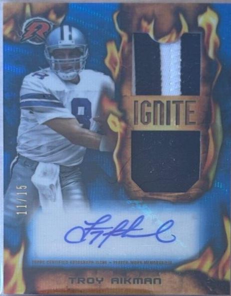 Troy Aikman [Blue Surge Patch] #RIRPA-TA