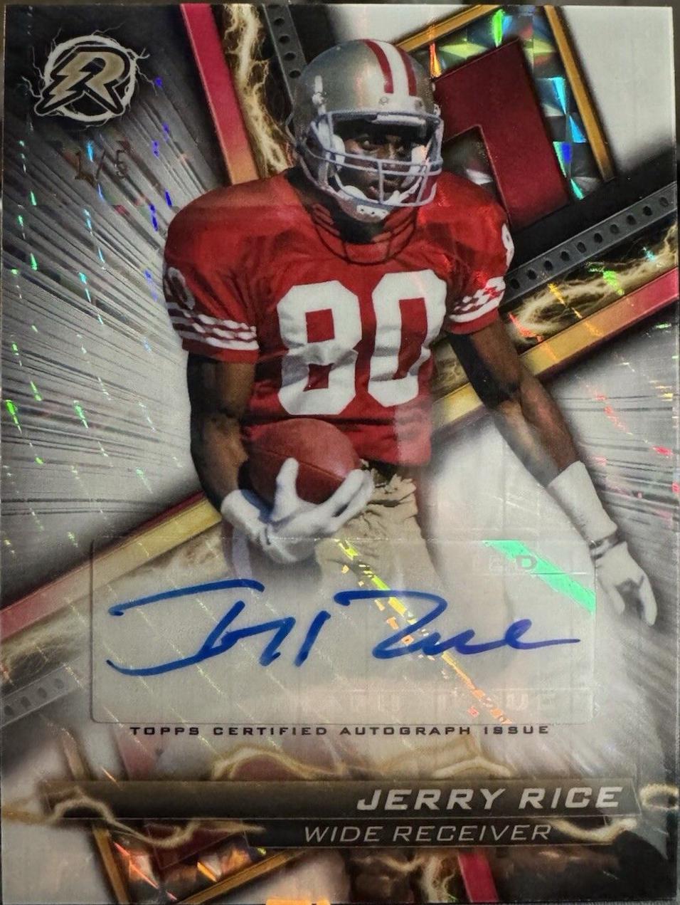 Jerry Rice [Red Power Surge] #RA-JR