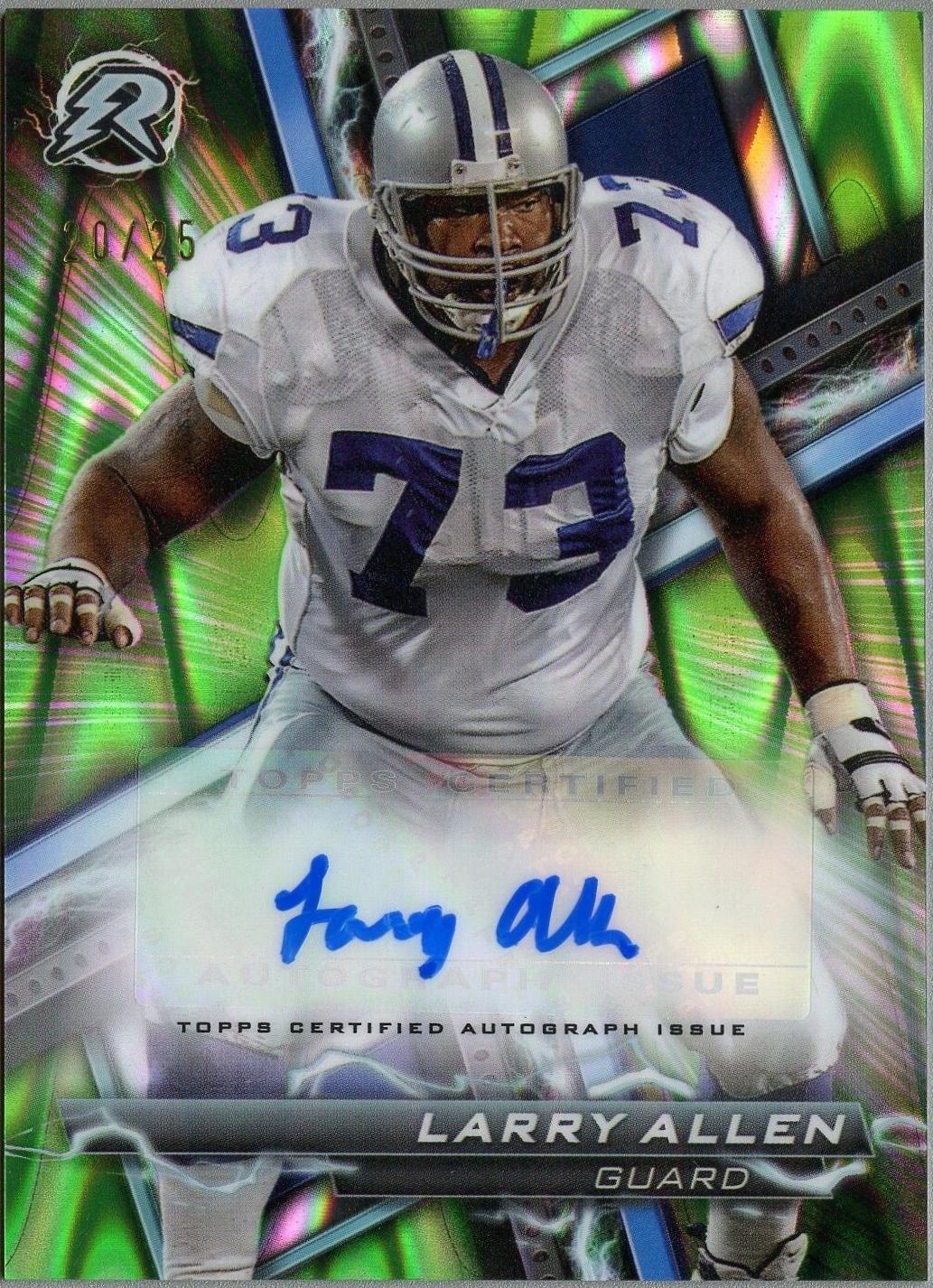Larry Allen [Lime Green Power Surge] #RA-LA
