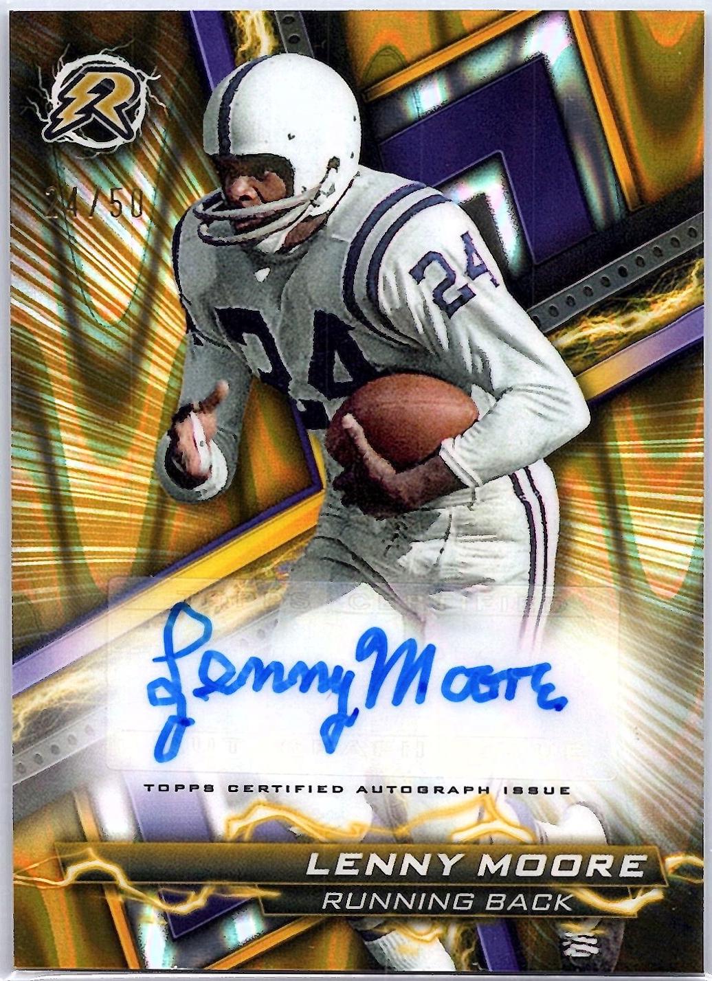 Lenny Moore [Gold Power Surge] #RA-LM