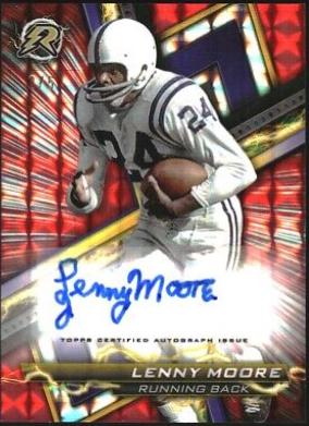 Lenny Moore [Red Geometric] #RA-LM