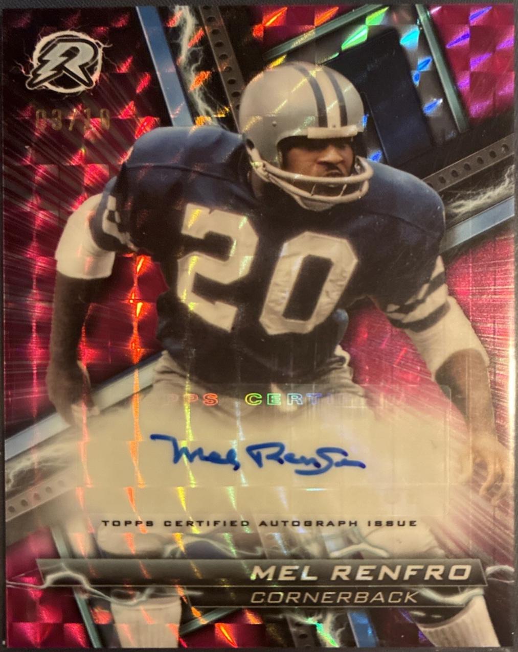 Mel Renfro [Pink Geometric] #RA-MR