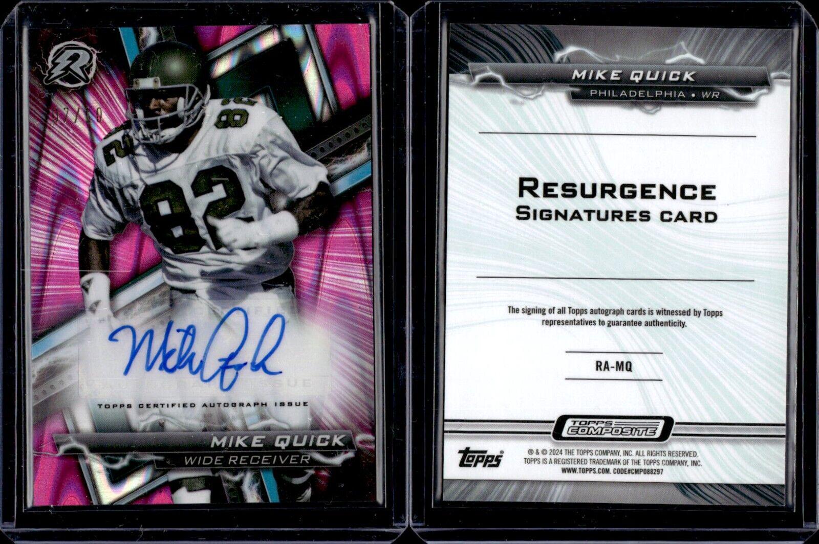 Mike Quick [Pink Power Surge] #RA-MQ