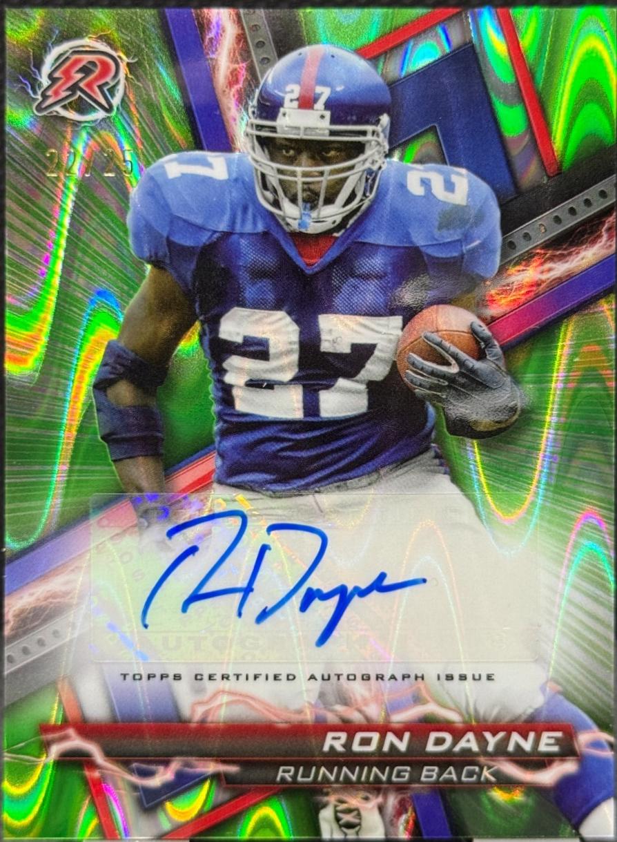 Ron Dayne [Lime Green Power Surge] #RA-RD