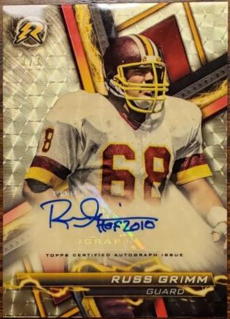 Russ Grimm [Superfractor] #RA-RGU