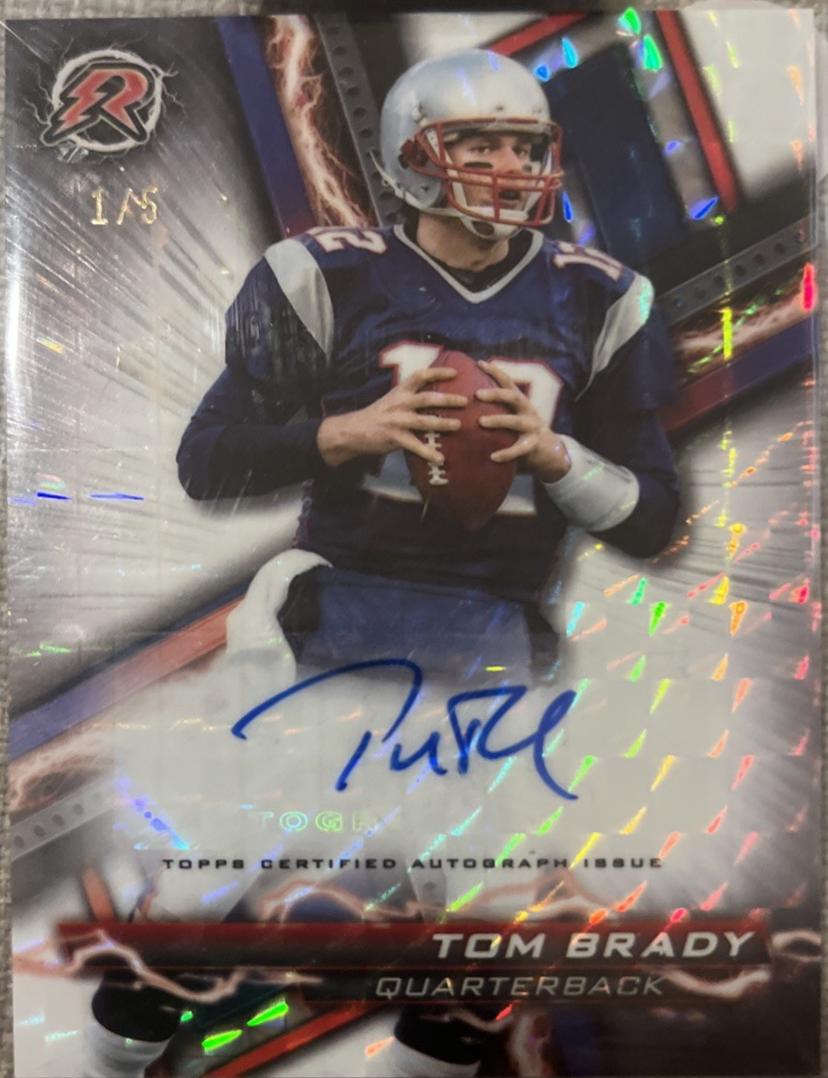 Tom Brady [Red Geometric] #RA-TB