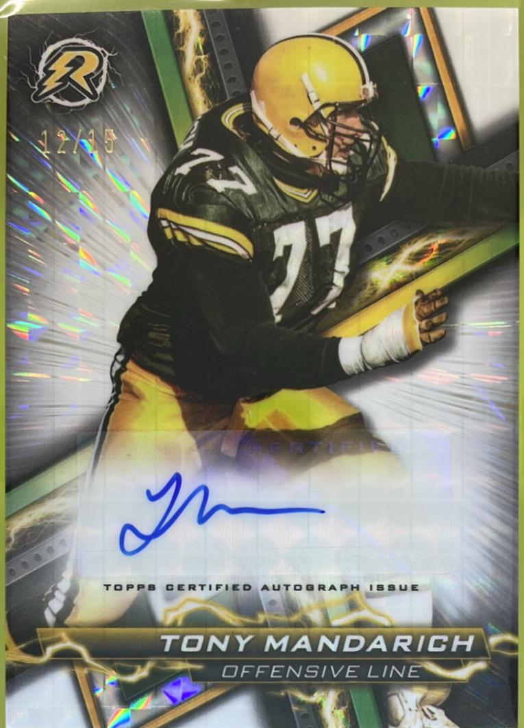 Tony Mandarich [White Geometric] #RA-TM
