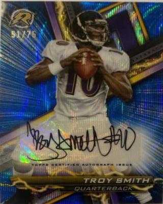 Troy Smith [Blue Surge] #RA-TS