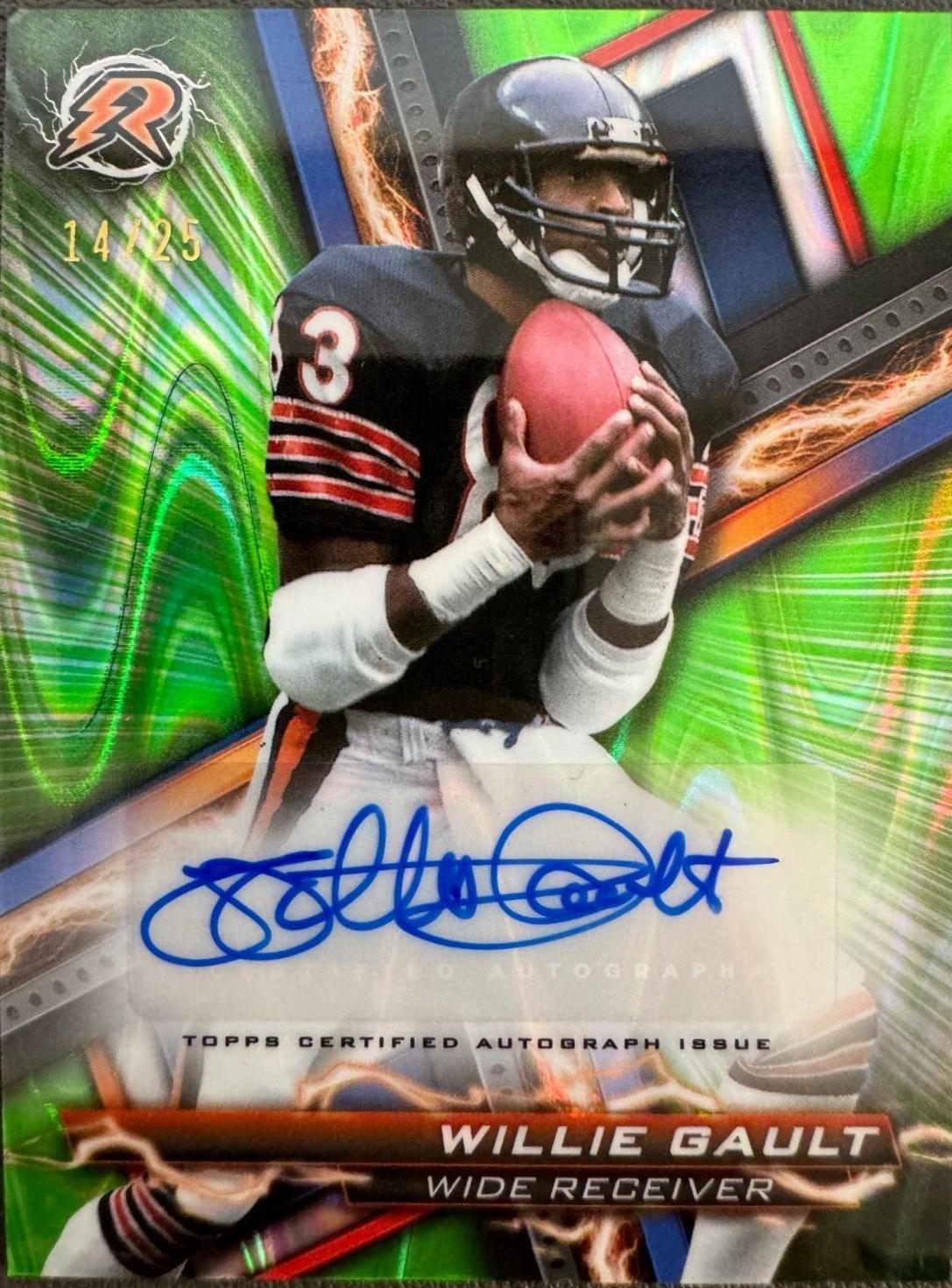 Willie Gault [Lime Green Power Surge] #RA-WG