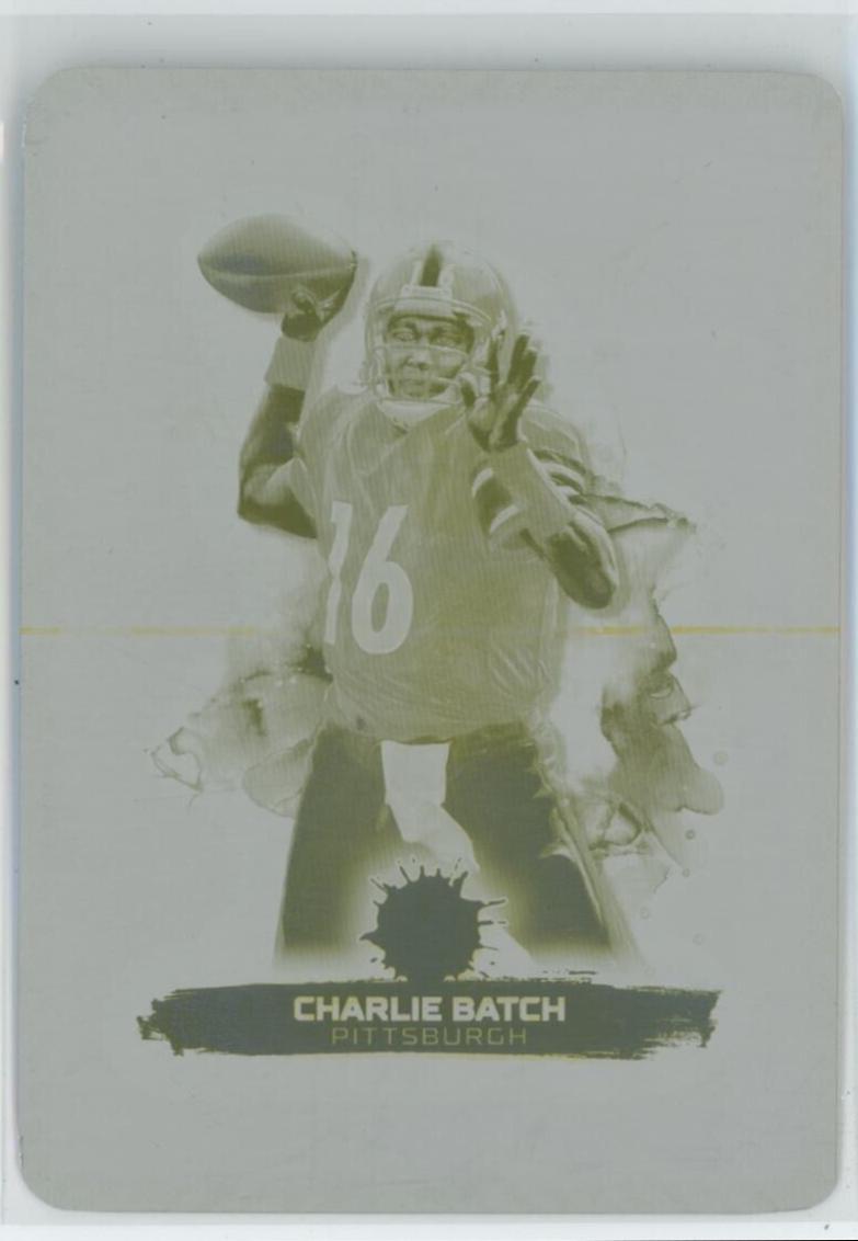 Charlie Batch [Printing Plate] #73