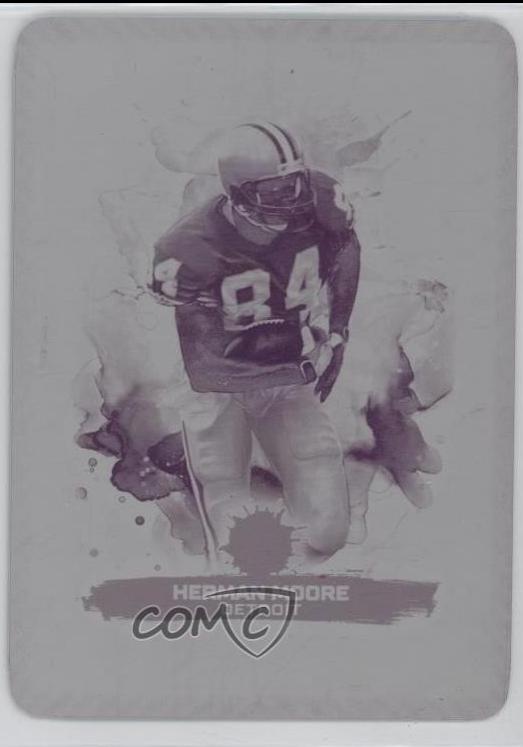 Herman Moore [Printing Plate] #34