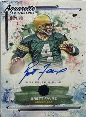 Brett Favre [Ultramarine Blue] #AA-BF